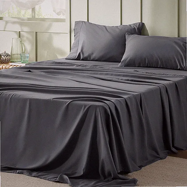 Bedsure Full Size Sheet Sets - Soft 1800 Sheets for Full Size Bed, 4 Pieces
